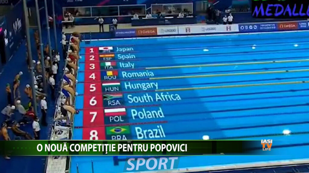 O nouă competiție pentru Popovici