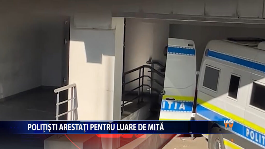 POLITISTI ARESTATI PENTRU LUARE DE MITA