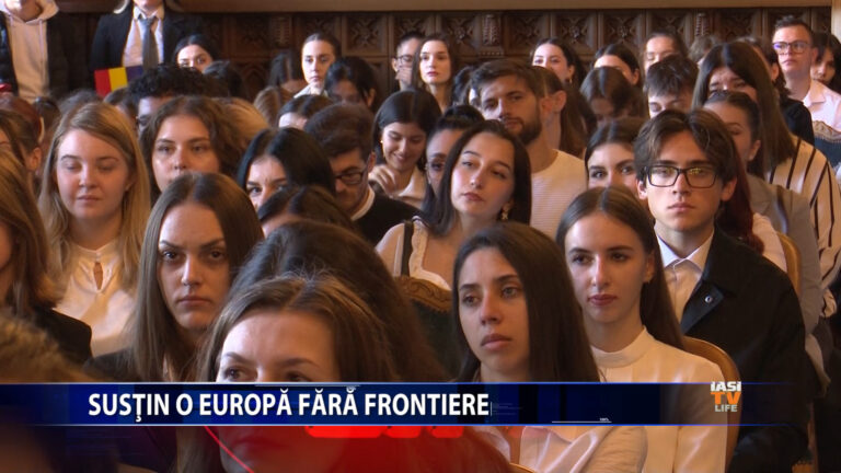 SUSTIN O EUROPA FARA FRONTIERE