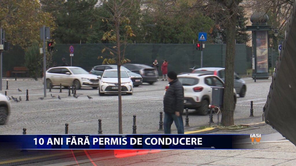 10 ani fără permis de conducere