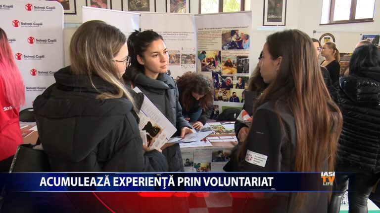 Acumulează experiență prin voluntariat