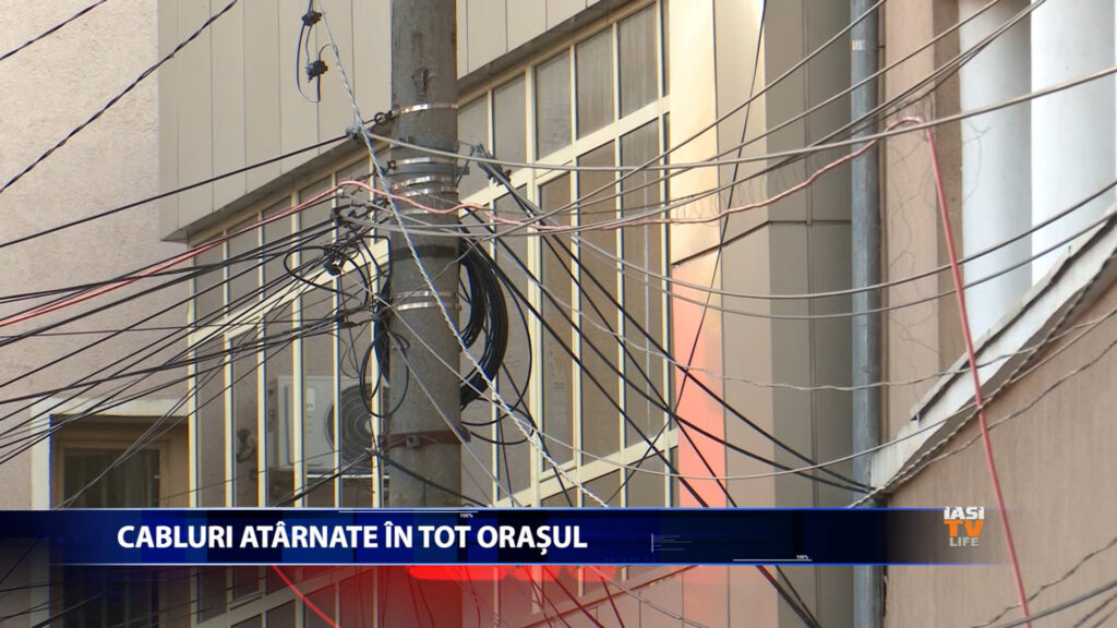 CABLURI ATÂRNATE ÎN TOT ORAȘUL