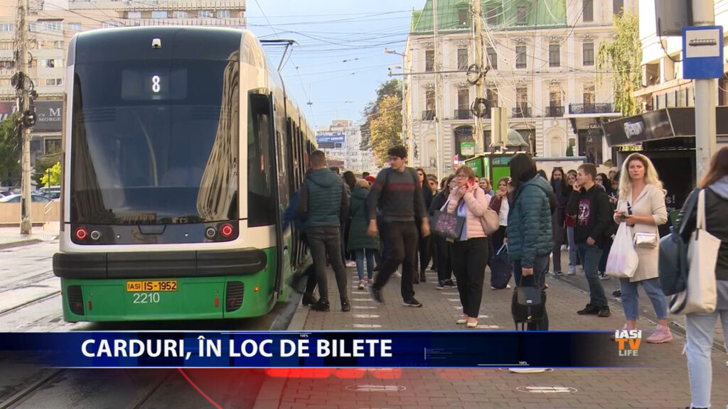 Carduri, în loc de bilete