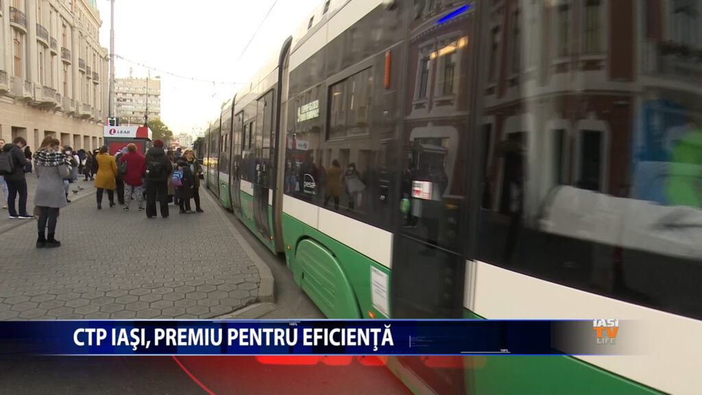 CTP Iași, premiu pentru eficiență