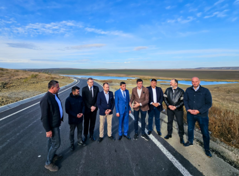 Costel Alexe, Președintele CJ Iași, a anunțat finalizarea lucrărilor pe lotul I al Axei Rutiere 1: Iași – Suceava (P)