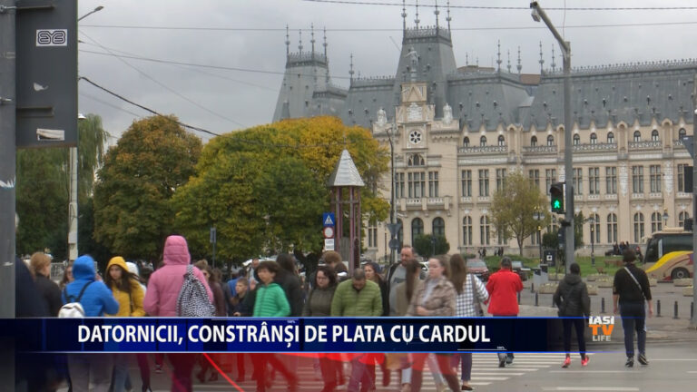 Datornicii, constrânși de plată cu cardul