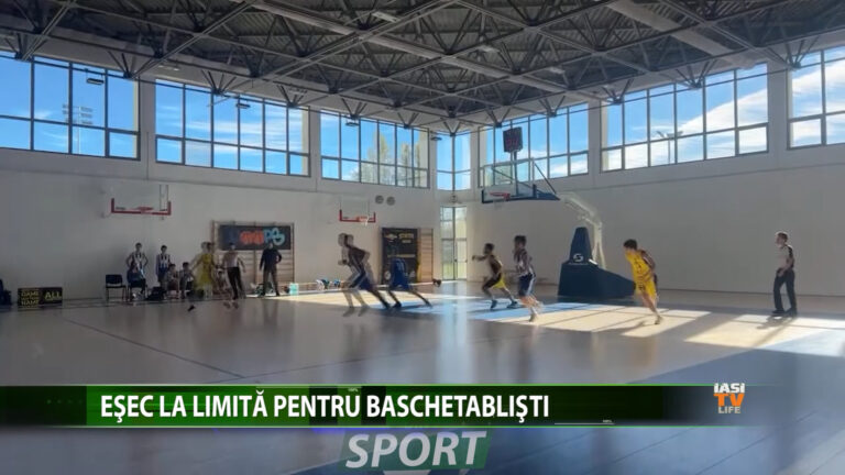 EȘEC LA LIMITĂ PENTRU BASCHETBALIȘTI