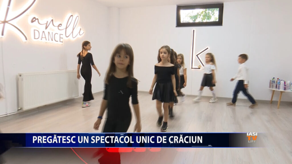 Pregătesc un spectacol unic de Crăciun