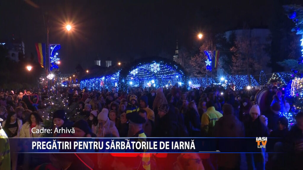 Pregătiri pentru sărbătorile de iarnă