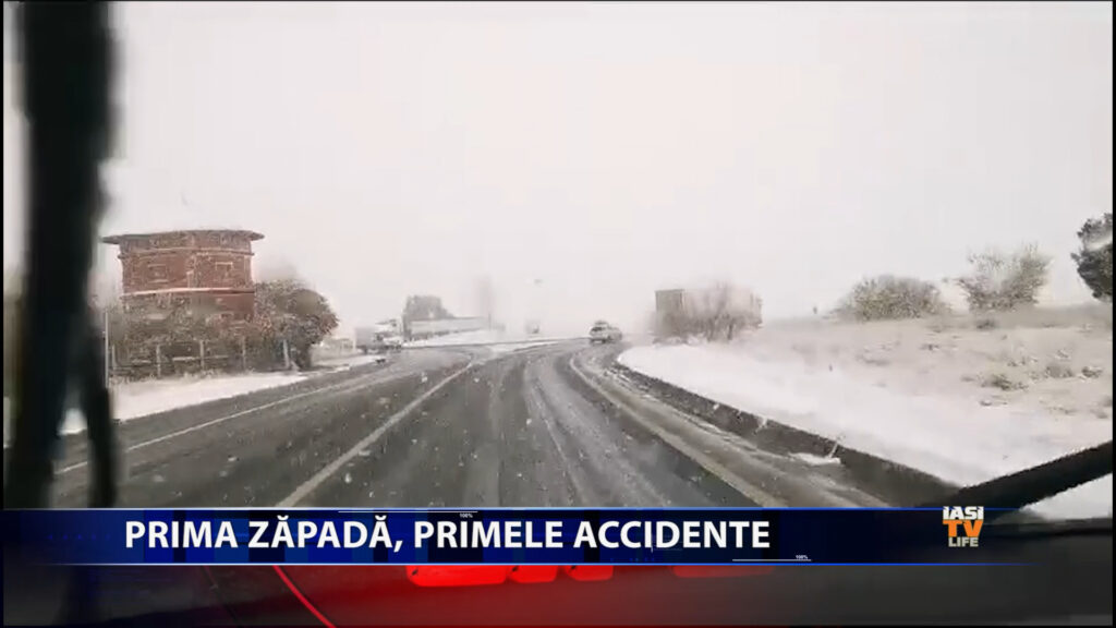 Prima zăpadă, primele accidente
