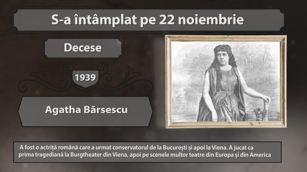 S-A INTAMPLAT PE 22 noiembrie