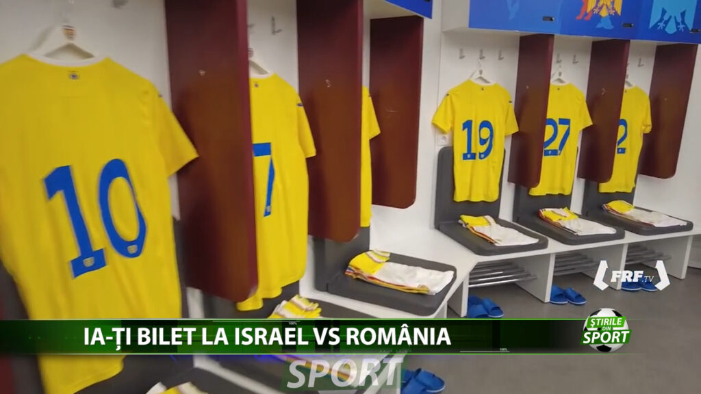 IA-TI BILET LA ISRAEL VS ROMANIA!