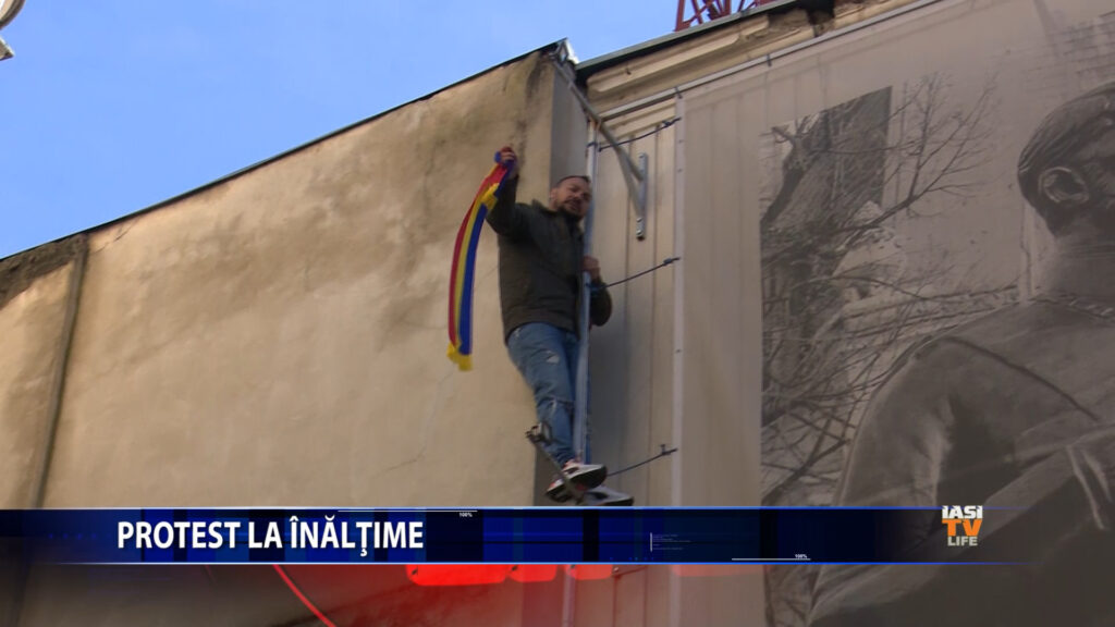 Protest la înălțime