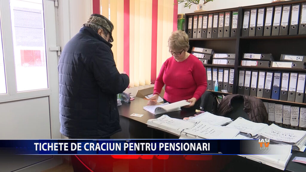 Tichete de Crăciun pentru pensionari