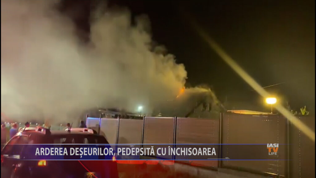 Arderea deseurilor, pedepsita cu inchisoarea
