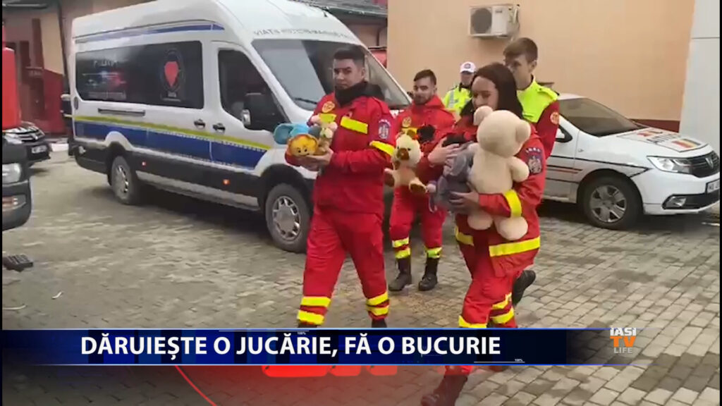 Daruieste o jucarie, fa o bucurie!