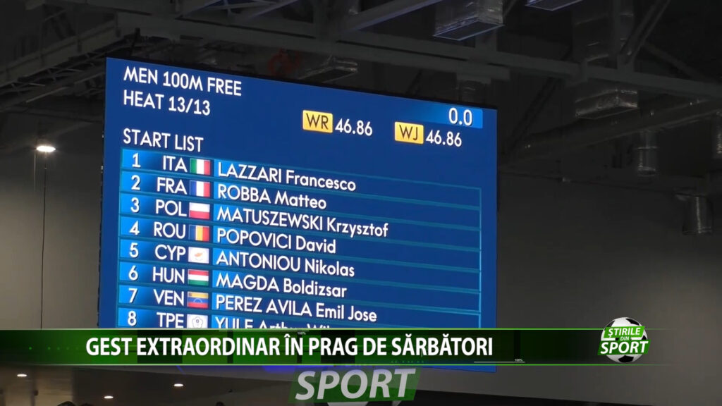 GEST EXTRAORDINAR IN PRAG DE SARBATORI