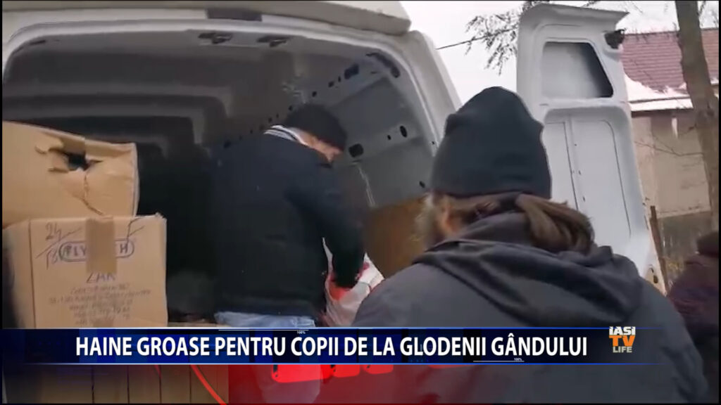 Haine groase pentru copiii de la Glodenii Gandului