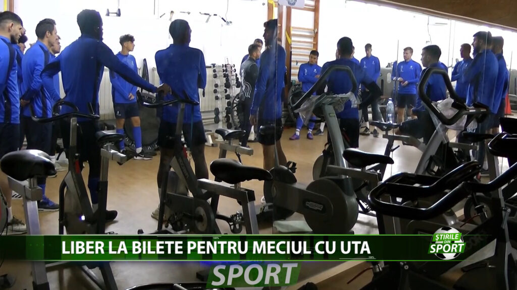 LIBER LA BILETE PENTRU MECIUL CU UTA