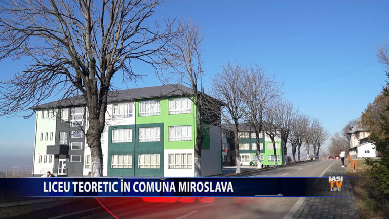 Liceu teoretic in comuna Miroslava