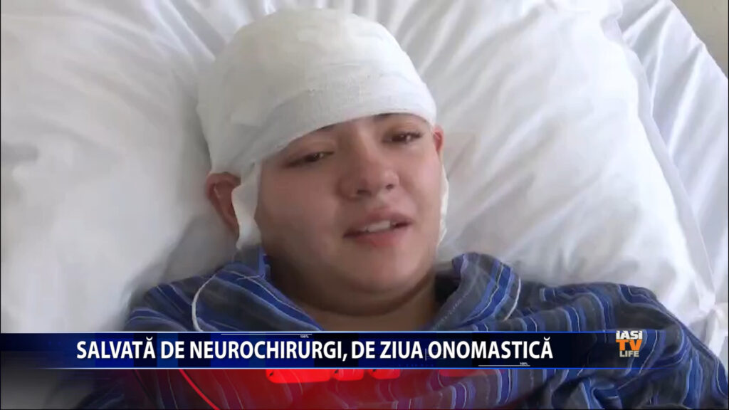 Salvata de neurochirurgi, de ziua onomastica