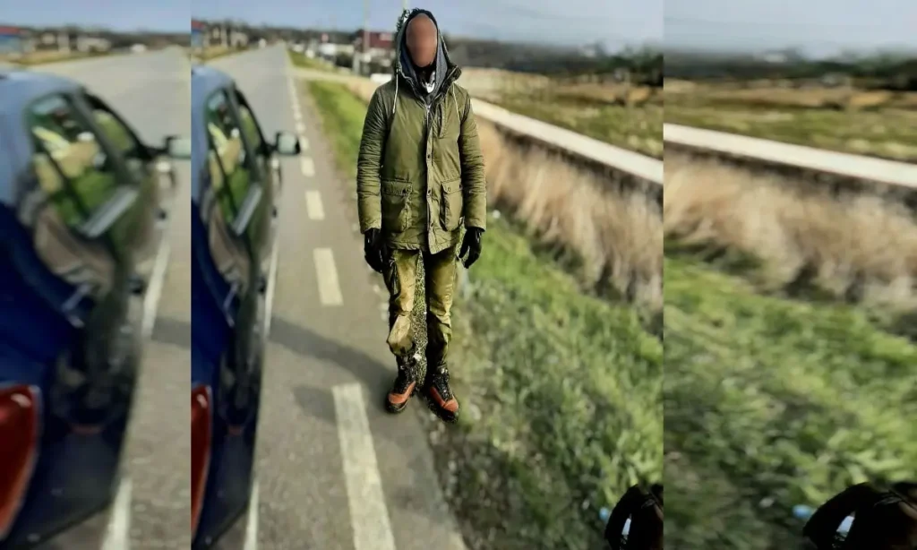 Un cetățean cubanez a încercat să intre ilegal în România, traversând râul Prut cu ajutorul unei bărci pneumatice