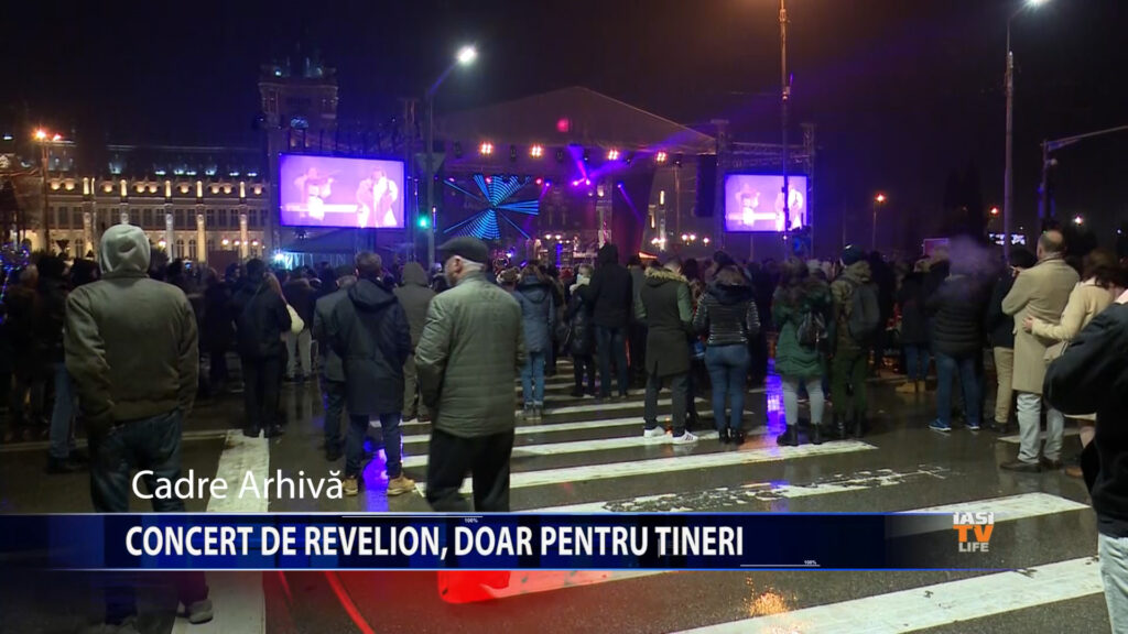 Concert de Revelion, doar cu artisti tineri