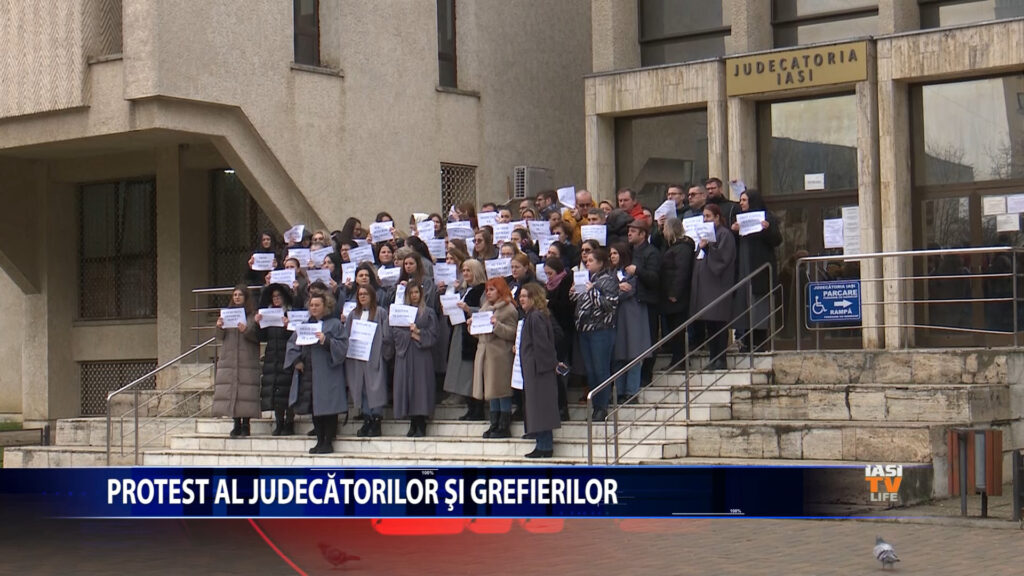 Protest al judecatorilor si grefierilor