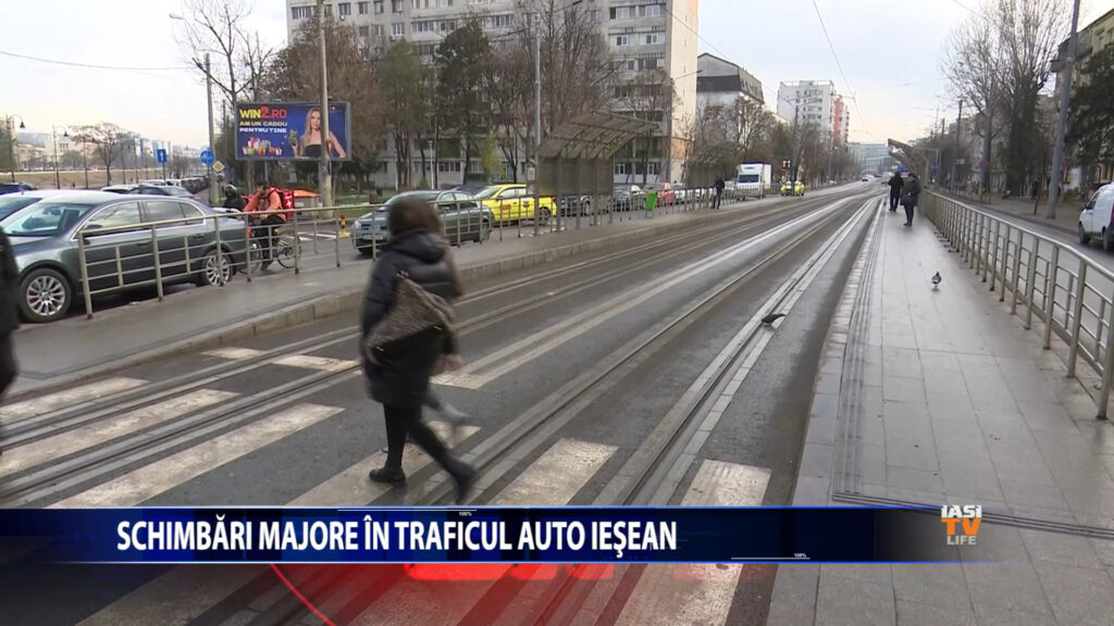 Schimbari majore in traficul auto iesean