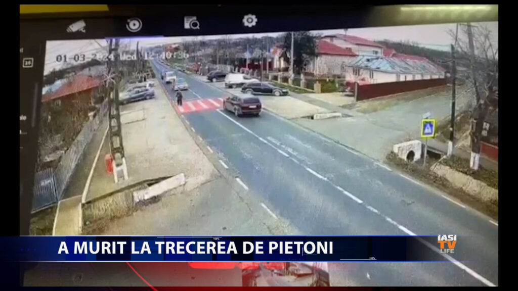 A murit la trecerea de pietoni