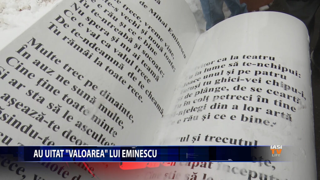 Au uitat „valoarea” lui Eminescu