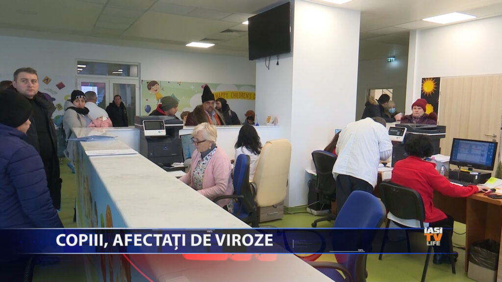 Copiii, afectați de viroze