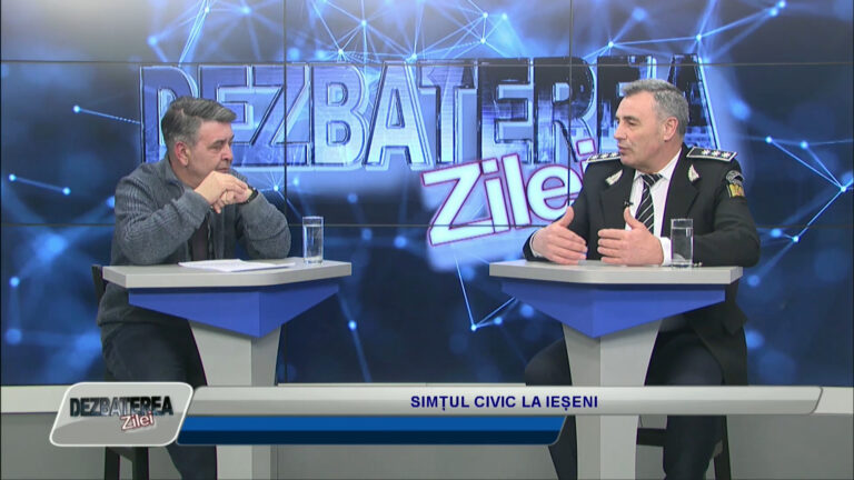 DEZBATEREA ZILEI | SIMȚUL CIVIC LA IEȘENI