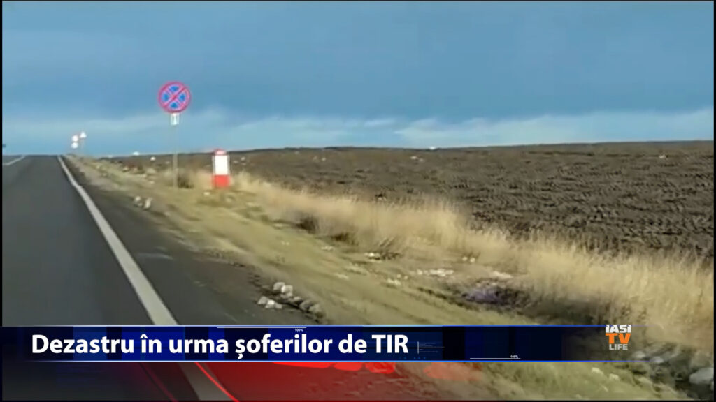 Dezastru în urma șoferilor de TIR