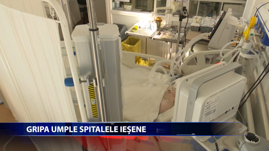 Gripa umple spitalele ieșene!