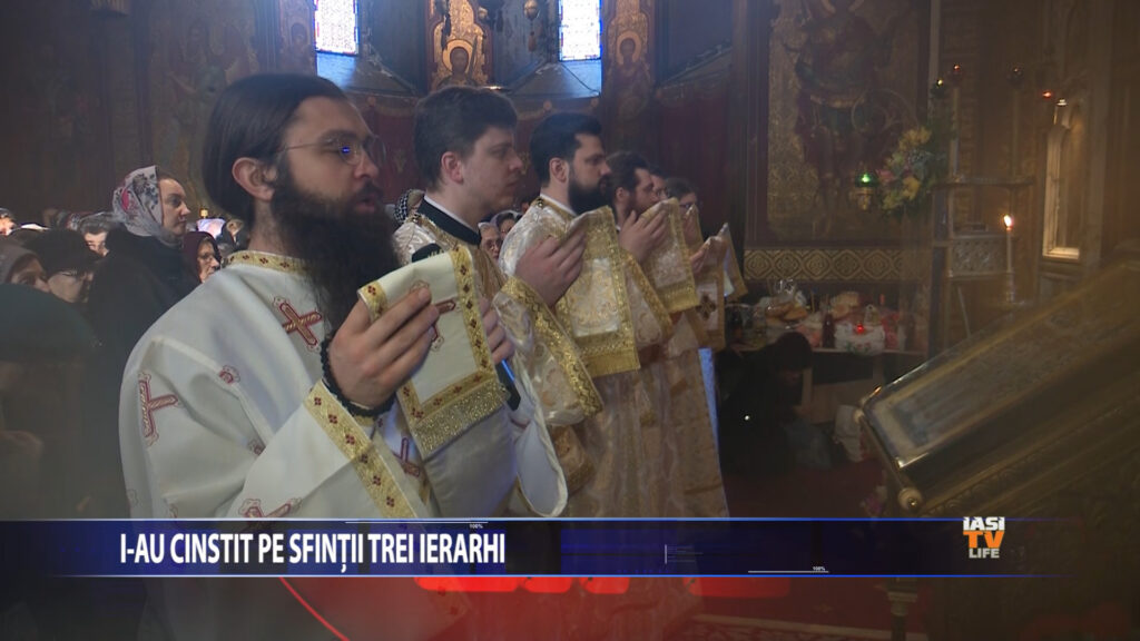 I-au cinstit pe Sfinții Trei Ierarhi