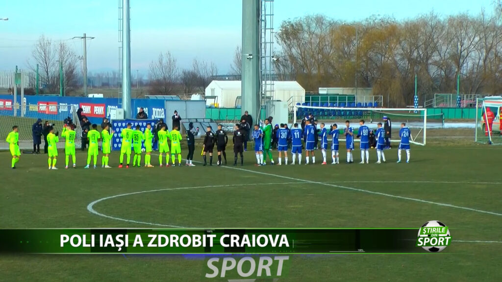 POLI IAȘI A ZDROBIT CRAIOVA
