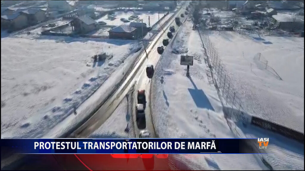 Protestul transportatorilor de mărfuri