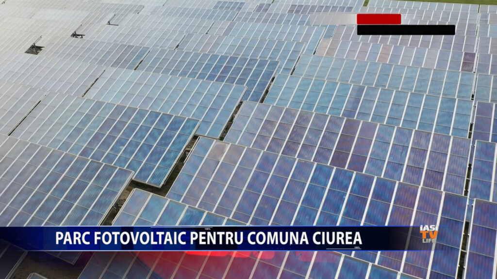 Parc fotovoltaic pentru comuna Ciurea