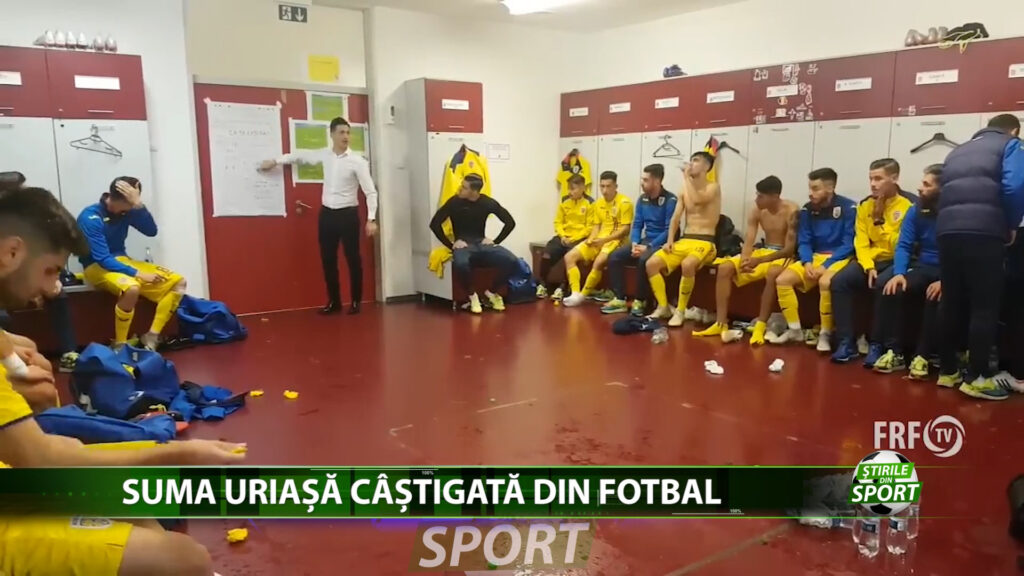 SUMĂ URIAȘĂ CÂȘTIGATĂ DIN FOTBAL