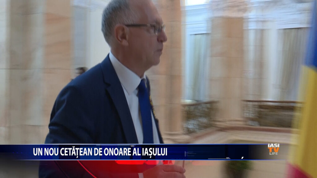 Un nou cetățean de onoare al Iașului