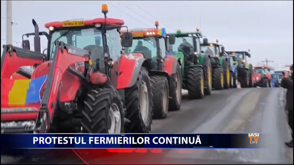 Protestul fermierilor continuă