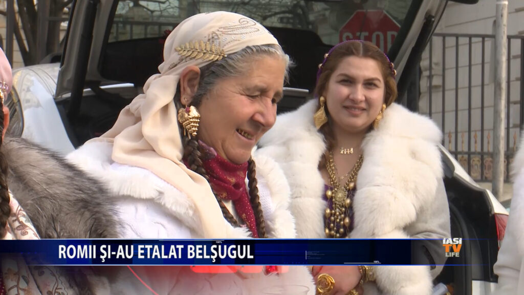 Romii și-au etalat belșugul