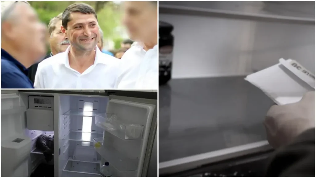 Şeful de la Drumuri care a ascuns mita în frigider credea ca amprentele dispar la rece