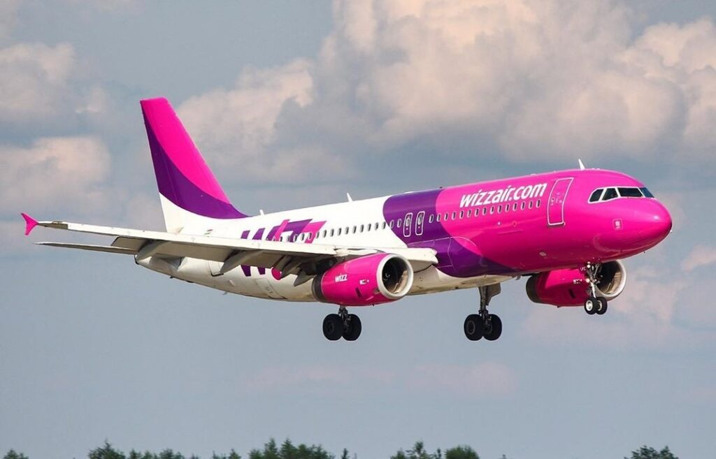 O pasăre a determinat întoarcerea cursei Wizz Air din Iași către Bologna