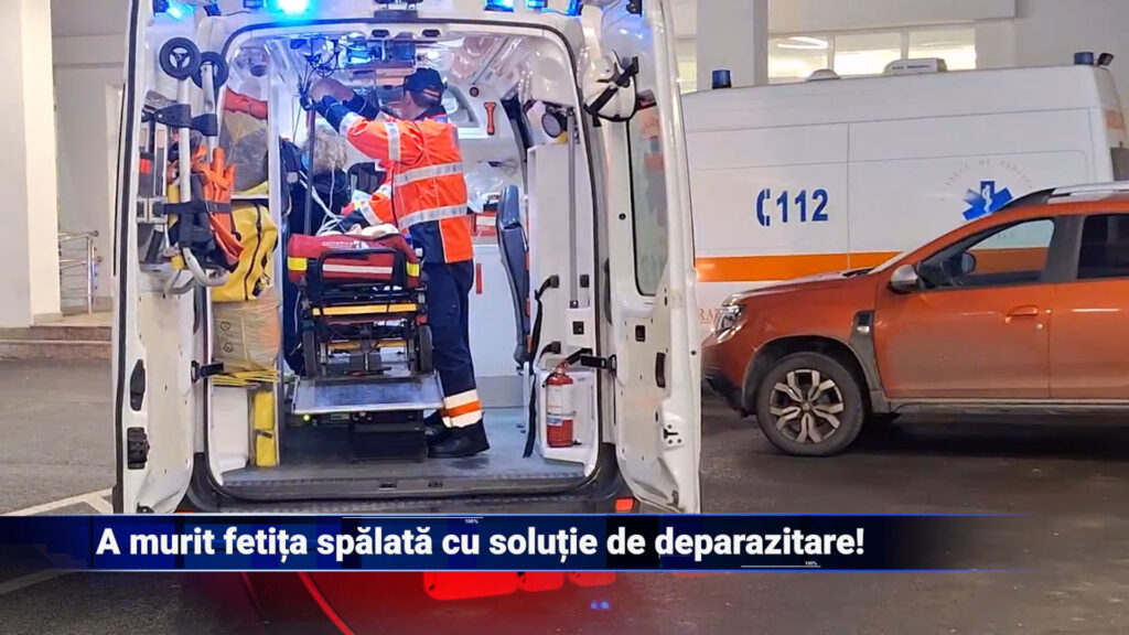 A murit fetița spălată cu soluție de deparazitare