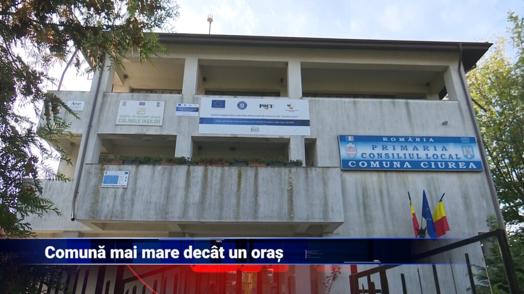 Comună mai mare decât un oraș