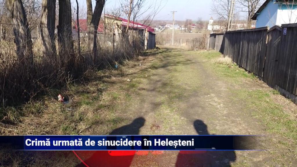 Crimă urmată de sinucidere în Heleșteni