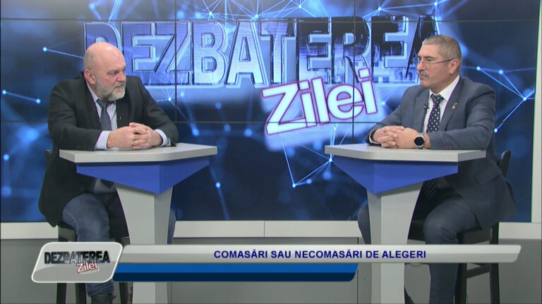 DEZBATEREA ZILEI / COMASĂRI SAU NECOMASĂRI DE ALEGERI