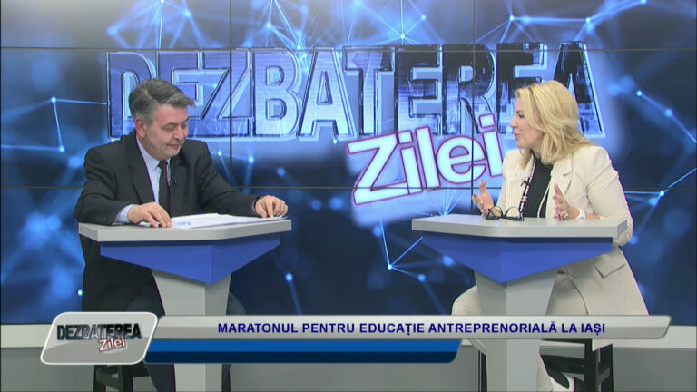 DEZBATEREA ZILEI / MARATONUL PENTRU EDUCAȚIE ANTREPRENORIALĂ LA IAȘI